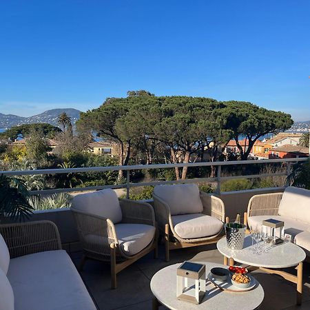 Terrasse Vue Mer - Appartement 6 Pers, 3 Chambres Et Parking A St Tropez Saint-Tropez Exterior photo